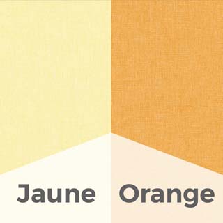 Papier peint de couleur jaune et orange